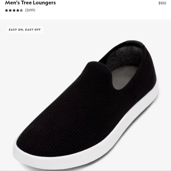 allbirds | Shoes | Allbirds Tree Loungers Tl Black Gray  display picture 1